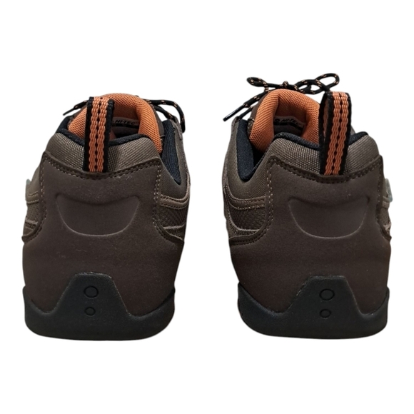 Hi-Tec Quadra II Waterproof Hiking Shoes Men’s 13 Taupe/Burnt Orange - Picture 12 of 16